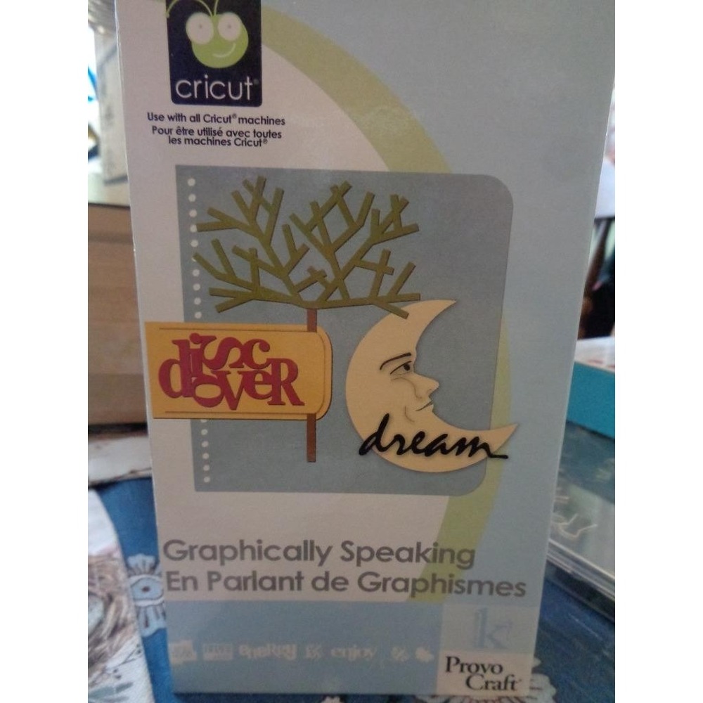 Cricut Die Cut Cartridge GRAPHICALLY SPEAKING Scrapbooking